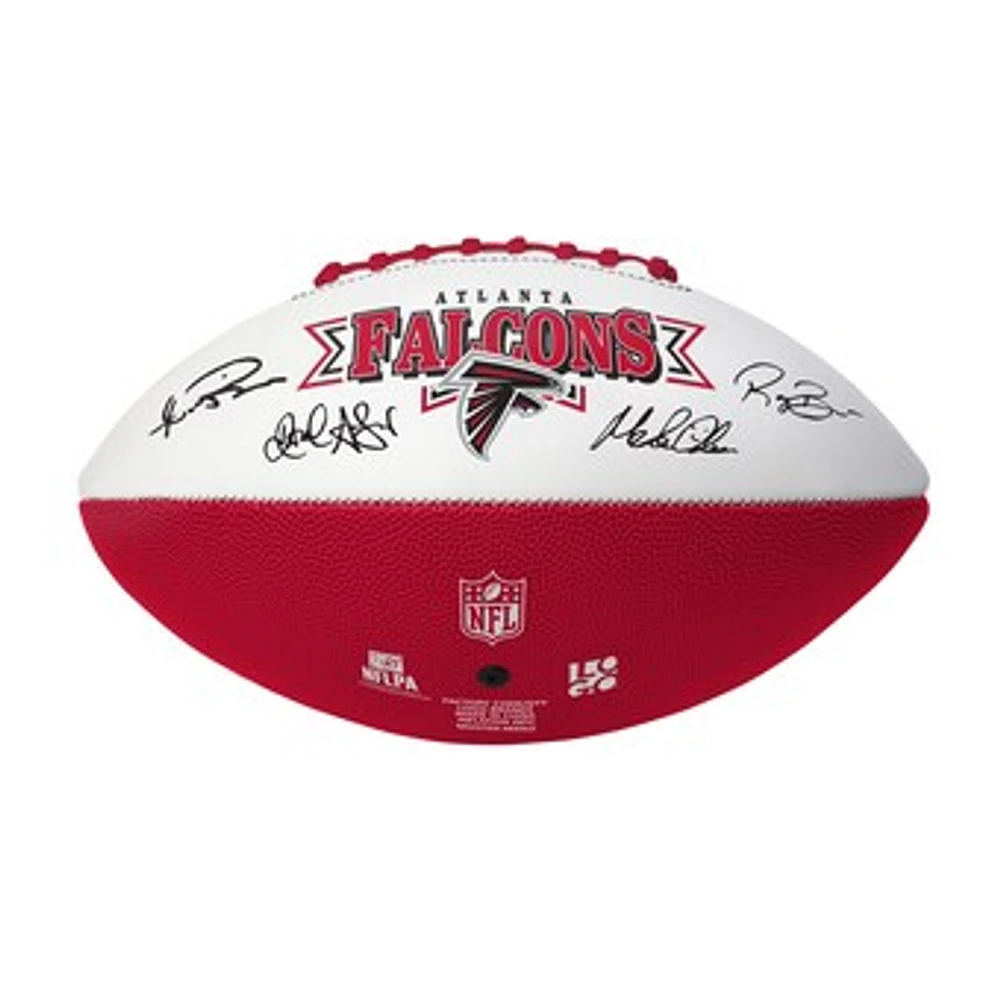 Atlanta Falcons Legends Signature Football