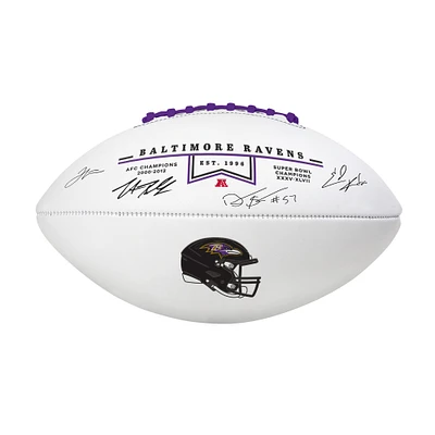 Baltimore Ravens Legends Signature Football