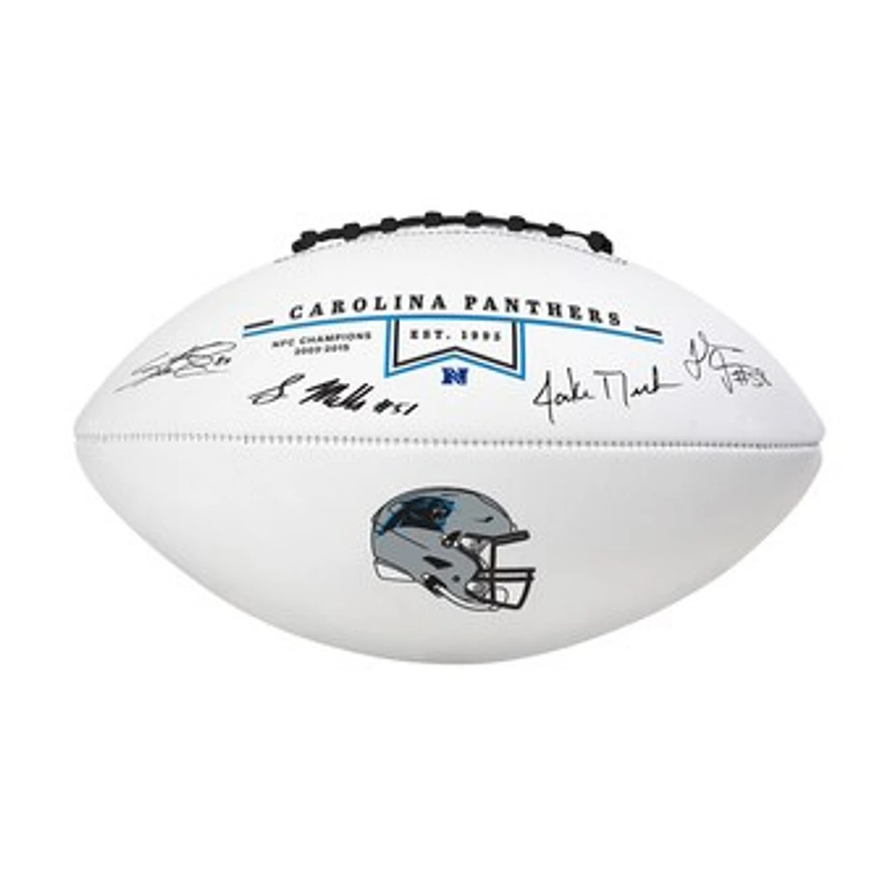 Carolina Panthers Legends Signature Football