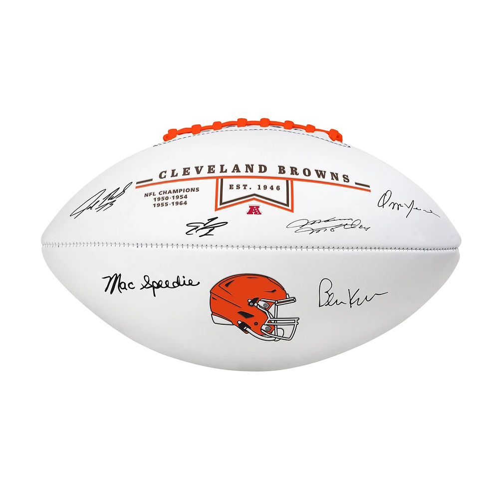 Cleveland Browns Legends Signature Football