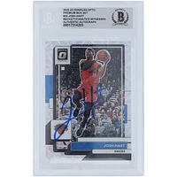 Josh Hart New York Knicks Autographed 2022-23 Panini Donruss Optic Premium Box Set #55 #/249 Beckett Fanatics Witnessed Authenticated Card
