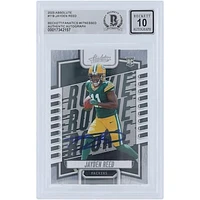 Jayden Reed Green Bay Packers Autographed 2023 Panini Absolute #118 Beckett Fanatics Witnessed Authenticated 10 Rookie Card