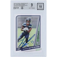Jaxon Smith-Njigba Seattle Seahawks Autographed 2023 Panini National Convention VIP #N7 Beckett Fanatics Witnessed Authenticated / Rookie Card