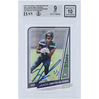 Jaxon Smith-Njigba Seattle Seahawks Autographed 2023 Panini National Convention VIP #N7 Beckett Fanatics Witnessed Authenticated / Rookie Card