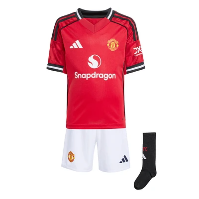 Toddler adidas  Red Manchester United 2025/26 Mini Kit
