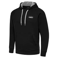 Men's Antigua  Black Darlington Raceway Victory Pullover Hoodie
