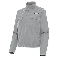 Women's Antigua NASCAR Merchandise Even Par Full-Zip Jacket
