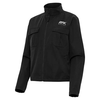 Women's Antigua Roush Fenway Keselowski Racing Even Par Full-Zip Jacket