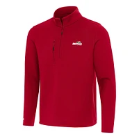 Men's Antigua Daytona International Speedway Insider Quarter-Zip Pullover Top