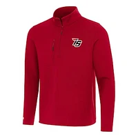 Men's Antigua Iowa Speedway Insider Quarter-Zip Pullover Top