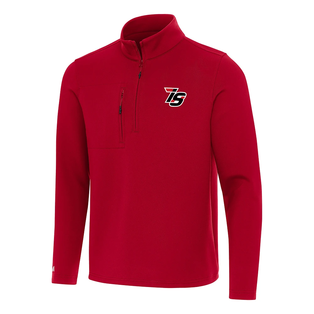 Men's Antigua Iowa Speedway Insider Quarter-Zip Pullover Top