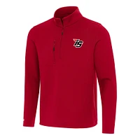 Men's Antigua Iowa Speedway Insider Quarter-Zip Pullover Top