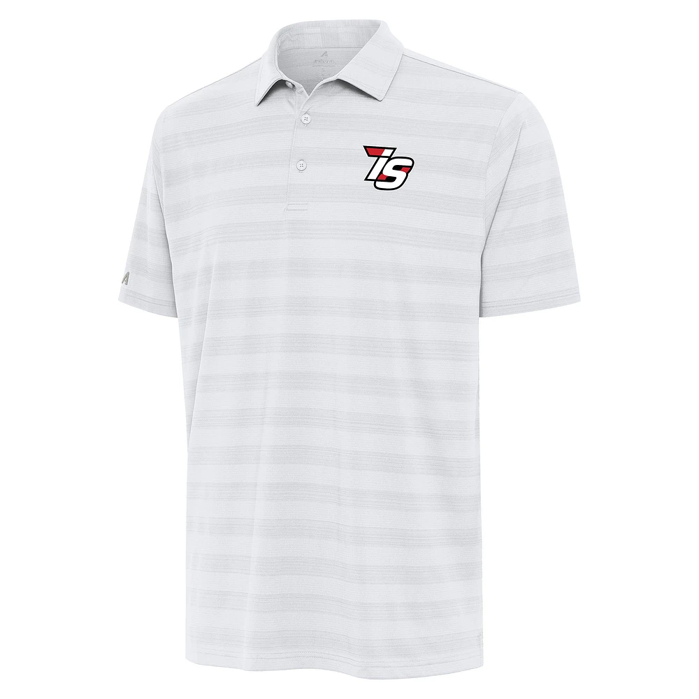 Men's Antigua White Iowa Speedway Tunnel Polo