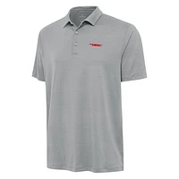 Men's Antigua Gray Martinsville Speedway Reprocess Polo