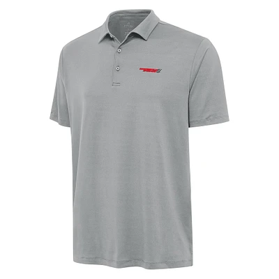 Men's Antigua Gray Martinsville Speedway Reprocess Polo