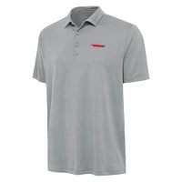 Men's Antigua Gray Martinsville Speedway Reprocess Polo