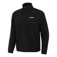 Men's Antigua Michigan International Speedway Brisk Quarter-Zip Pullover Jacket