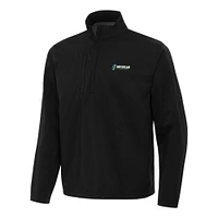 Men's Antigua Michigan International Speedway Brisk Quarter-Zip Pullover Jacket