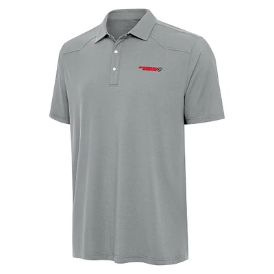Men's Antigua  Gray Martinsville Speedway Western Polo