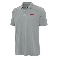 Men's Antigua  Gray Martinsville Speedway Western Polo
