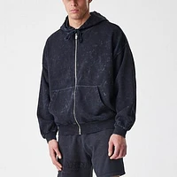 Men's New Era McLaren F1 Team Acid Washed Full-Zip Hoodie
