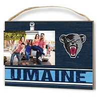 Maine Black Bears Clip It Wooden Photo Frame