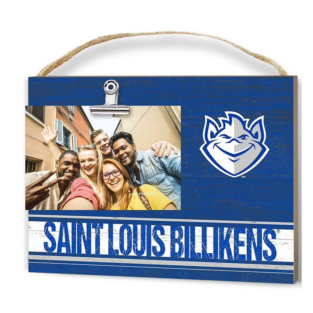 Saint Louis Billikens Clip It Wooden Photo Frame
