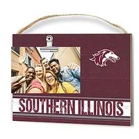 Southern Illinois Salukis Clip It Wooden Photo Frame