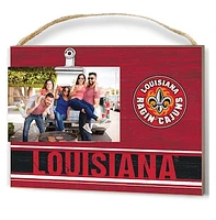 Louisiana Ragin' Cajuns Clip It Wooden Photo Frame