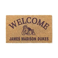 James Madison Dukes 18" x 34" Welcome Coir Doomat