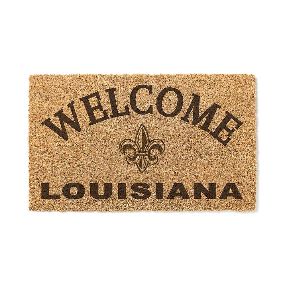 Louisiana Ragin' Cajuns 18" x 34" Welcome Coir Doomat