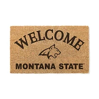Montana State Bobcats 18" x 34" Welcome Coir Doomat