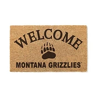 Montana Grizzlies 18" x 34" Welcome Coir Doomat