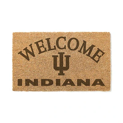 Indiana Hoosiers 18" x 34" Welcome Coir Doomat