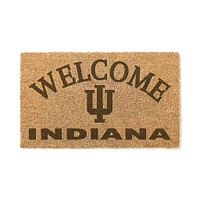 Indiana Hoosiers 18" x 34" Welcome Coir Doomat
