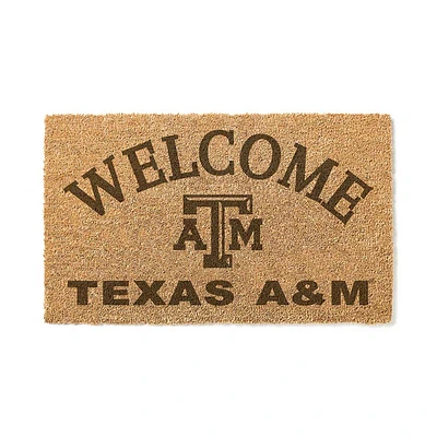 Texas A&M Aggies 18" x 34" Welcome Coir Doomat
