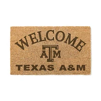 Texas A&M Aggies 18" x 34" Welcome Coir Doomat
