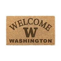 Washington Huskies 18" x 34" Welcome Coir Doomat