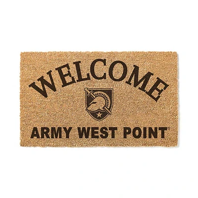 Army Black Knights 18" x 34" Welcome Coir Doormat
