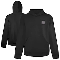 Men's Levelwear Black Pittsburgh Penguins Luxe Signature Heirloom Tri-Blend Pullover Hoodie