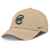 Men's Nike Khaki Chicago Cubs Club Adjustable Hat