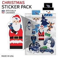 Tennessee Titans  Holiday Sticker Set