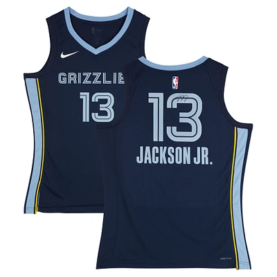 Jaren Jackson Jr. Memphis Grizzlies Autographed Nike Navy Icon Swingman Jersey