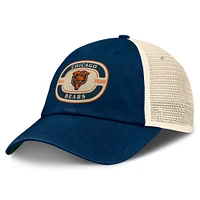 Men's Top of the World Navy Chicago Bears Team Patch Adjustable Hat