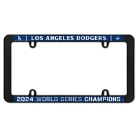 WinCraft Los Angeles Dodgers 2024 World Series Champions Thin Rim License Plate Frame