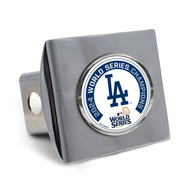 WinCraft Los Angeles Dodgers 2024 World Series Champions Premium Metal Hitch Cover