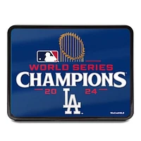 WinCraft Los Angeles Dodgers 2024 World Series Champions Rectangle Universal Hitch Cover