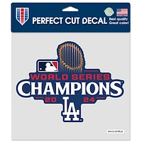 WinCraft Los Angeles Dodgers 2024 World Series Champions 8" x 8" Perfect Cut Decal