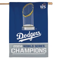 WinCraft Los Angeles Dodgers 2024 World Series Champions 28" x 40" Two-Sided Vertical Banner