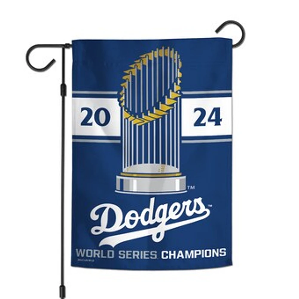 WinCraft Los Angeles Dodgers 2024 World Series Champions 12" x 18" Two-Sided Garden Flag